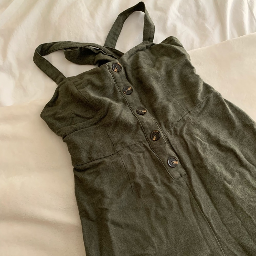 olive green Target jumpsuit ❤️